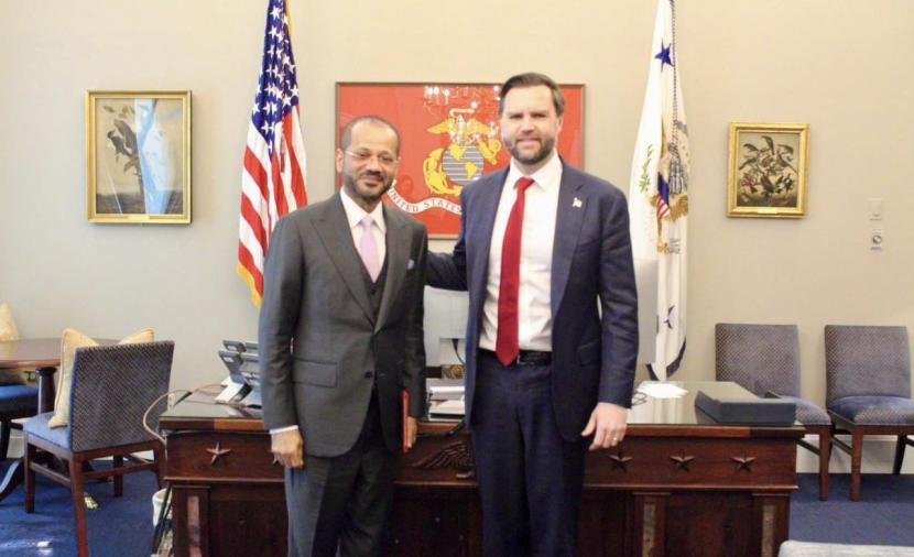 بدر بن حمد لنائب الرئيس الأمريكي: تقدم غير مسبوق في المفاوضات النووية