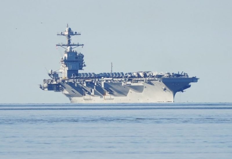 حاملة الطائرات “جيرالد فورد” تغادر مهامها مؤقتاً بعد حريق على متنها