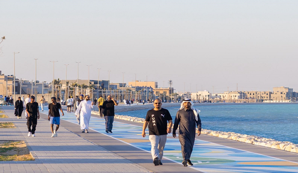 بلدية الخبر تنجز مضمار مشي العزيزية بطول 2000م بالتزامن مع استحداث شارع الثلاثين