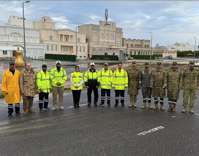 المشعان: أقصى الجهود لتصريف المياه وتعزيز جاهزية الطرق