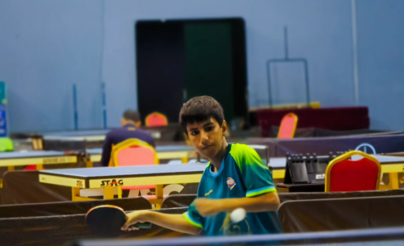 اليمان الحسني من نادي قريات بطلًا لـ"فردي البراعم لكرة الطاولة"