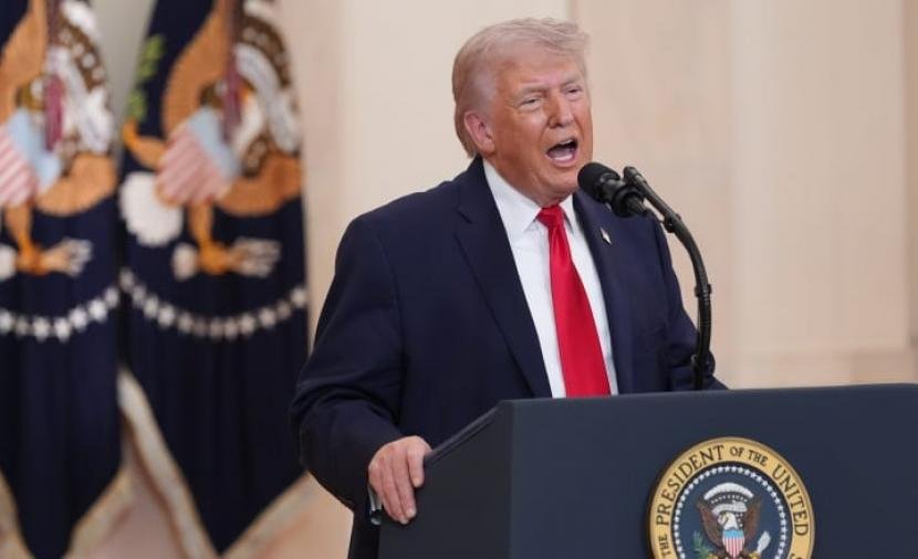 أول دولة ترد على خطاب ترامب بشأن إيران