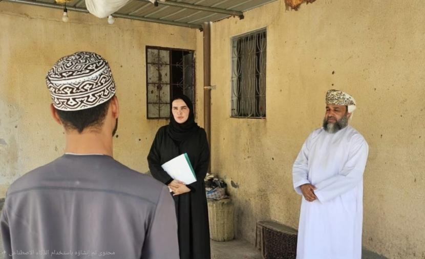 "التنمية" بجنوب الباطنة تتابع أوضاع الأسر في العوابي لتعزيز الدعم الاجتماعي